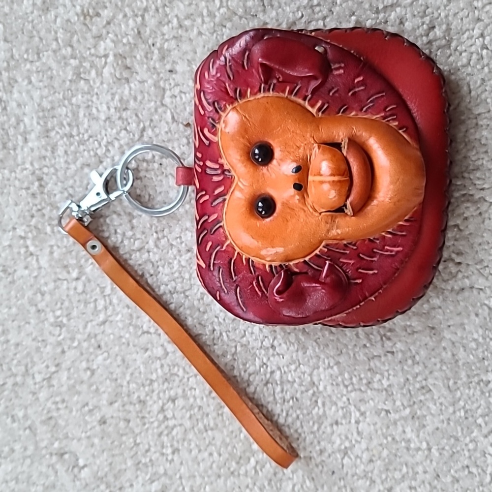 Leather Coin/Change Purse Wrist Wallete